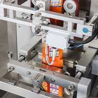 Machine d'emballage et de scellage automatique multifonction multi-têtes pour sachets de chips de pommes de terre, chips de tortilla, chips de maïs et autres snacks