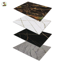 Tablero de PVC estampado en caliente impermeable ecológico, láminas de plástico UV impresas, gabinetes de pared de dormitorio de cocina, servicio de Corte incluido