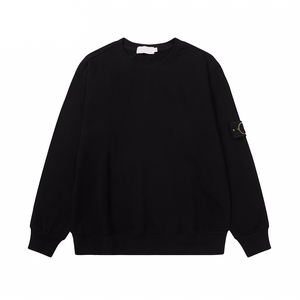 Pull à capuche classique et décontracté en coton 100 % uni, coupe régulière, style vintage, pour homme - Collection 2026 (vente en gros) - Product Image 5