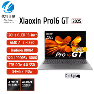 โน้ตบุ๊กดีไซน์เนอร์สำหรับธุรกิจส่วนบุคคลรุ่นใหม่ปี 2025 XiaoXin Pro 16GT R7-H350/R9-H365 แรม 32GB ความจุ 1TB หน้าจอ OLED ขนาด 16 นิ้ว ความละเอียด 2.8K 120Hz - Product Image 2