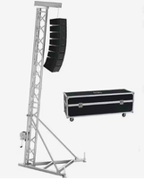 Système de support de treillis pour enceintes Line Array avec palan à chaîne manuel pour concerts en extérieur