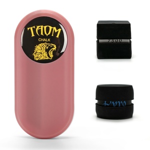 TAOM Magnetic <b>Chalk</b> Holder Belt Clip for Round and Square,Portable Pool Cue <b>Chalk</b> Holder with Silicone Clip,Silent <b>Chalk</b> Holder - Product Image 1