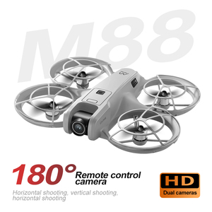 Nuevo Dron M88 sin Escobillas para Fotografía Aérea, Flujo Óptico, Quadcopter Totalmente Protegido, Juguete de Aeronave a Control Remoto - Product Image 5
