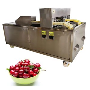 Machine automatique <span class=keywords><strong>de</strong></span> dénoyautage <span class=keywords><strong>de</strong></span> fruits pour usage industriel, pour <span class=keywords><strong>cerises</strong></span>, pruneaux, dattes, en vente - Product Image 1