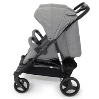 Poussette Double de voyage, utilisable sur le côté
