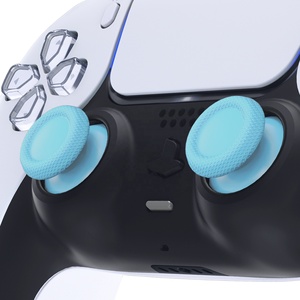 อะไหล่แท่งควบคุมสีน้ำเงินพลาสติก EXtremeRate สำหรับจอย PS5 ใช้ได้กับจอย PS5 และ PS4 - Product Image 2
