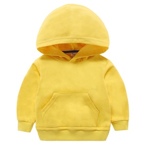 Stock listo para enviar algodón Color sólido <span class=keywords><strong>Sudadera</strong></span> con capucha para niños ropa de bebé niños sudaderas con capucha sudaderas - Product Image 6