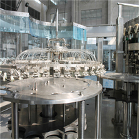 Machine de production et de remplissage de boissons gazeuses en bouteille PET