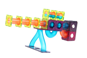 100 piezas educativas juguetes magnéticos coloridos bloques de construcción seguros baldosas magnéticas de mármol para niños - Product Image 3