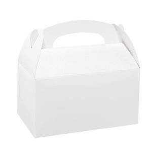 Boîtes d'emballage en carton blanc haut de gamme personnalisées pour les aliments de boulangerie Laminage mat en éponge robuste pour les collations de pâtisserie de beignets - Product Image 1