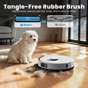 10000pa Aspiradora Robot Automatic Hot Air Drying Robot Vacuum Cleaner and <b>Mop</b> with Self <b>Cleaning</b> - Product Image 2