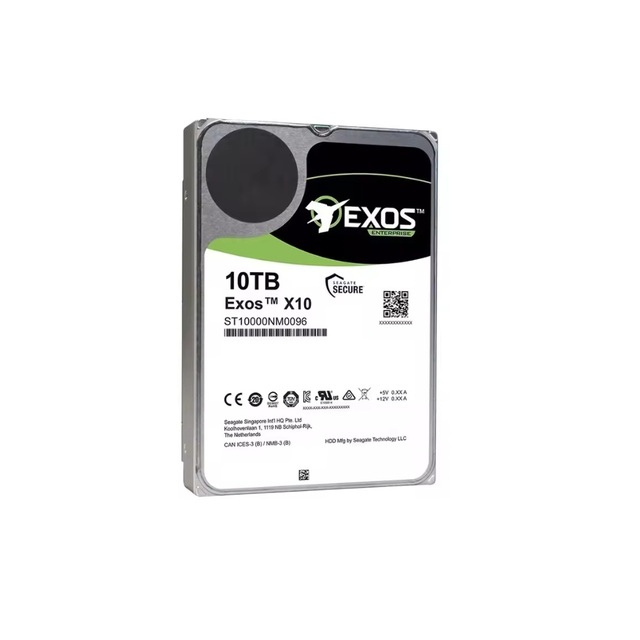 New 10TB SAS HDD EXOS X10 ST10000NM0096 Enterprise Capacity10TB 7200RPM SAS 12.0 GB/S 256MB Enterprise Hard Drive For Seagate