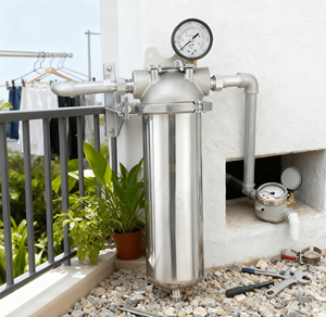10 "& 20" 家用和工业用304 & 316不锈钢外壳高压预滤器液体处理系统水过滤器 - Product Image 3