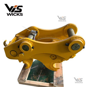 Wicks Heavy Duty Escavadeira Acoplador Rápido para 6-9 Ton Máquinas Amarelo Garantia de 1 Ano - Product Image 3