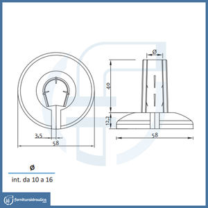 Tapa Universal para Radiador de un Solo Tubo, Tapas Esenciales para Radiadores - Product Image 2