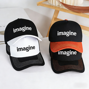 Gorra de Béisbol Personalizada OEM de Alta Calidad, Gorra de 5 Paneles con Logotipo Bordado en 3D, Gorra Curva para Él y Ella - Product Image 1