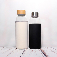 Verre à eau personnalisé incassable en verre sodocalcique dépoli, bouteille en verre sodocalcique