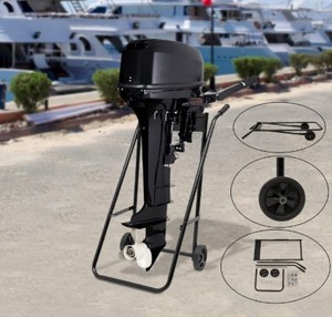Outboard Boat Motor <strong>Stand</strong> Carrier Cart Dolly Heavy Duty <strong>Engine</strong> <strong>Stand</strong>, Portable Boat <strong>Engine</strong> Trolley for Display, Repair, Storage - Product Image 3