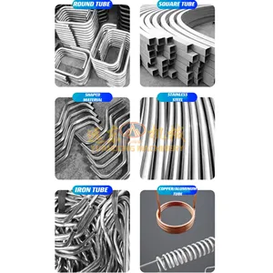 Cintreuse de tubes en acier carré rond à 180 degrés