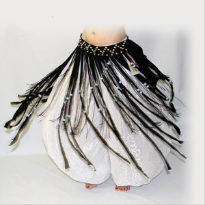 Исполнительница танца живота Бурлеск бижутерия с поясом из бисера для танцев танцовщица - Product Image 1