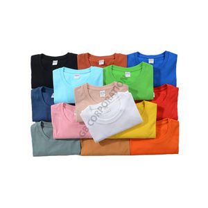 Vente en gros T-shirts unisexe 100% coton personnalisés Vêtements grande taille de haute qualité Option d'impression de logo Emballage personnalisé en 7 jours - Product Image 1