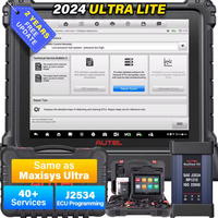 Autel MaxiCOM Ultra Lite自动诊断工具高级ECU编程编码OBD2扫描仪拓扑