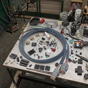 2025 khuyến mãi mới không thấm nước ô tô điện dây nịt dây điện với PVC tường lửa kết nối bao gồm - Product Image 6