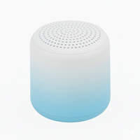 Mini haut-parleur Bluetooth sans fil de poche, couleurs macaron dégradées, haut-parleur compact pour l'extérieur, cadeau promotionnel idéal, faible coût