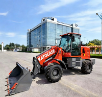 Chargeuse sur pneus KATOCASE KT1500, chargeuse compacte, moteur diesel Yuchai, capacité de la benne de 0,45 m³, haute efficacité opérationnelle, pompe à engrenages Huade