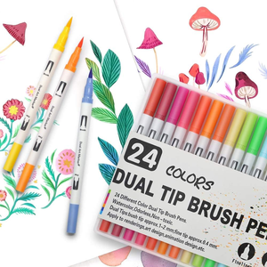 36 Custom Chalk Florescent Chalk Fantasy Coloring Refillable Markers - Product Image 2