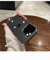 PC transparente para iPhone 15 pro Max funda de teléfono Cobertura completa a prueba de golpes 12 Pro Max 14 Plus 11 13 mini 12 funda dura ultrafina