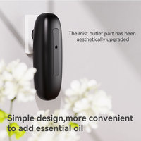 2025 Smart App Control Home Hotel Diffuseur de parfum d'huile essentielle Machine Parfum sans eau Fixé au mur Plug in Diffuseur d'arôme