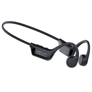Latest Low Price Bone Conduction <strong>Headphones</strong> 6.0 Open Ear LED IPX8 Waterproof ANC Noise Cancellation for Swimming Running - Product Image 1