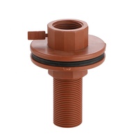 Raccord de tuyauterie en plastique IPS PP PPH avec filetage femelle de 1/2 pouce, coude, té, coupleur, raccord de tuyauterie d'eau, adaptateur d'aquarium