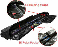 Usine spécialisée dans les sacs de ski simples imperméables personnalisés avec rembourrage complet et bretelles 170 ou 190