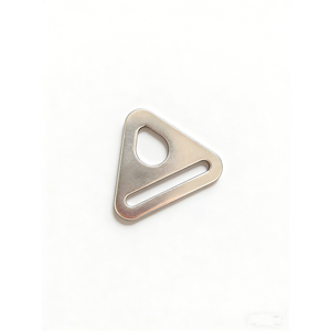Boucle de connexion triangulaire en acier inoxydable 304 sans soudure avec œillet - Product Image 2