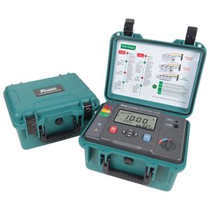 FUZRR ES3000P (General) ES3001P (4-Wire) ES3002E (Double Clamp) Multi-functional Ground Resistance Meter 0-2000 <b>Range</b> 0.01% - Product Image 4