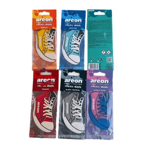 Pastilles parfumées Areon pour la maison et la voiture, design chaussure, élimination des odeurs, huile essentielle importée haute concentration - Product Image 5