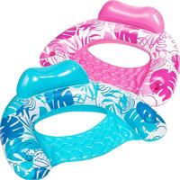OEM&ODM Chaise flottante gonflable en PVC tendance pour fête de piscine estivale