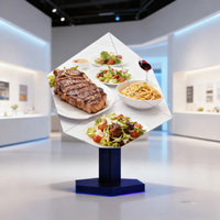 Schermo LED a Cubo Magico 40x40x40 per Pubblicità Esterna, Display LED 3D a Cubo Senza Soluzione di Continuità per Centri Commerciali