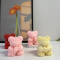 Moules jetables en silicone 3D pour la fabrication de cadeaux d'anniversaire pour la Saint-Valentin avec cœur