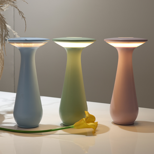 Lámpara de Mesa Moderna 2026 <span class=keywords><strong>para</strong></span> Decoración del Hogar, con <span class=keywords><strong>LED</strong></span> Táctil, Inalámbrica, Recargable, de Lujo, <span class=keywords><strong>para</strong></span> Restaurantes, Bodas, con Diseño de Florero - Product Image 2