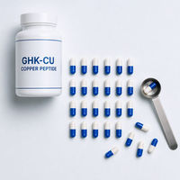 Capsules de peptides de cuivre GHK-Cu 120 mcg par capsule 90 unités Complément alimentaire OEM ODM