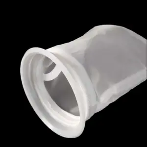 Liquid Filter Bag Pp/pe/ Nylon Mesh 5-600 Micron Plastic Ring Welded Filter Socks