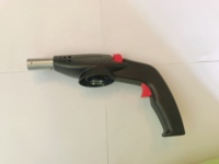 Briquet à gaz butane KLL6002DF, torche à flamme réglable avec allumage piézoélectrique, 1300C, haute température, design étanche