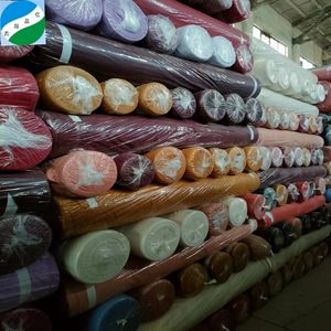 Tela teñida lisa de corte de crepé, 100% poliéster, en oferta, disponible <span class=keywords><strong>para</strong></span> ropa - Product Image 5