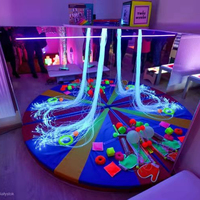 Kit de lumières LED à fibres optiques en aluminium pour salles sensorielles Snoezelen, thérapie, montage mural, rideau cascade apaisant, lustre, tapis