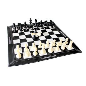 19 "x 19" <span class=keywords><strong>หนัง</strong></span><span class=keywords><strong>หมากรุก</strong></span>กระเป๋า roll up <span class=keywords><strong>หมากรุก</strong></span>หนัง - Product Image 2