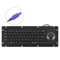 Clavier tactile industriel étanche, anti-poussière et antistatique, à montage encastré pour armoire médicale et kiosque