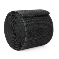 Vente en gros de ruban auto-adhésif en nylon de 25 m/rouleau, écologique, résistant à la chaleur, avec crochets et boucles sur le même côté, pour la couture